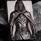 Unisex Gothic Hastur King in Yellow Pendant | Dark Fantasy Lovecraft Horror Occult Necklace