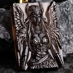 Servitor of the Outer Gods Cthulhu Necklace | Lovecraftian Cosmic Horror Occult Obsidian Pendant